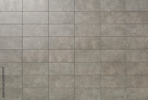 Elegant gray stone tiles for ventilated facade cladding. Background and texture. © luca piccini basile