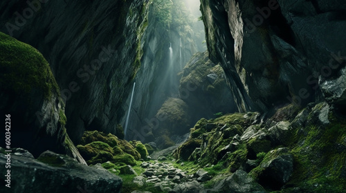 Generative AI, A hidden cave in the side of a mountain