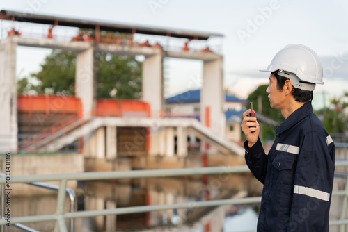 maintenance and inspection. Maintenance engineers are using walky talky to inform the results of inspections of buildings and structures. Irrigation engineers are exploring sluice systems agriculture.