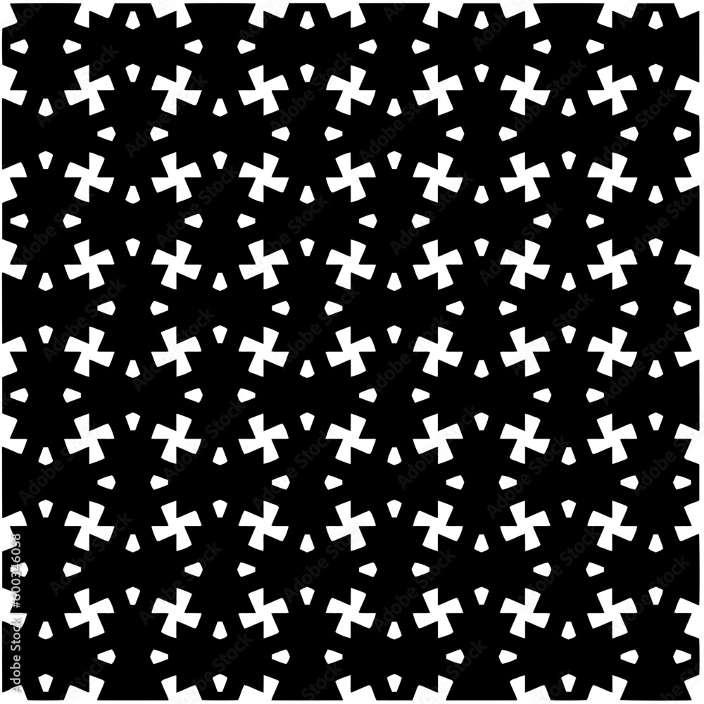 Abstract seamless monochrome pattern on white background for coloring. Design for banner, card, invitation, postcard, textile, fabric, wrapping paper, coloring book. Abstract seamless monochrome pattern on white background for coloring. Design for banner, card, invitation, postcard, textile, fabric, wrapping paper, coloring book.