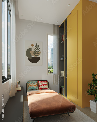 Minimalize Interior in Apartment photo