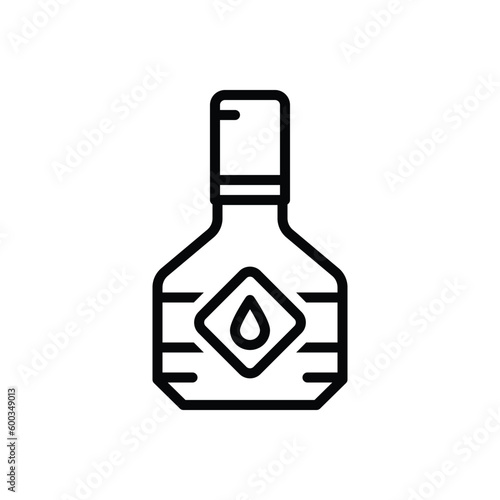 Black line icon for vintage 