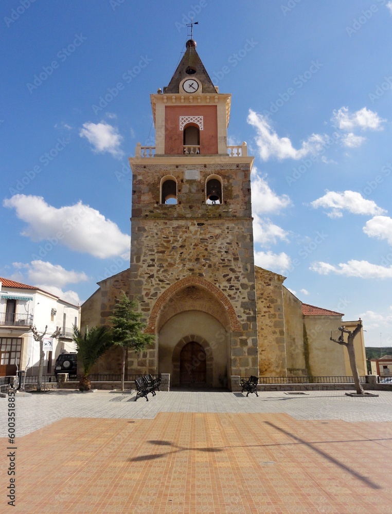 Church in Valle de la Serena, Extremadura - Spain