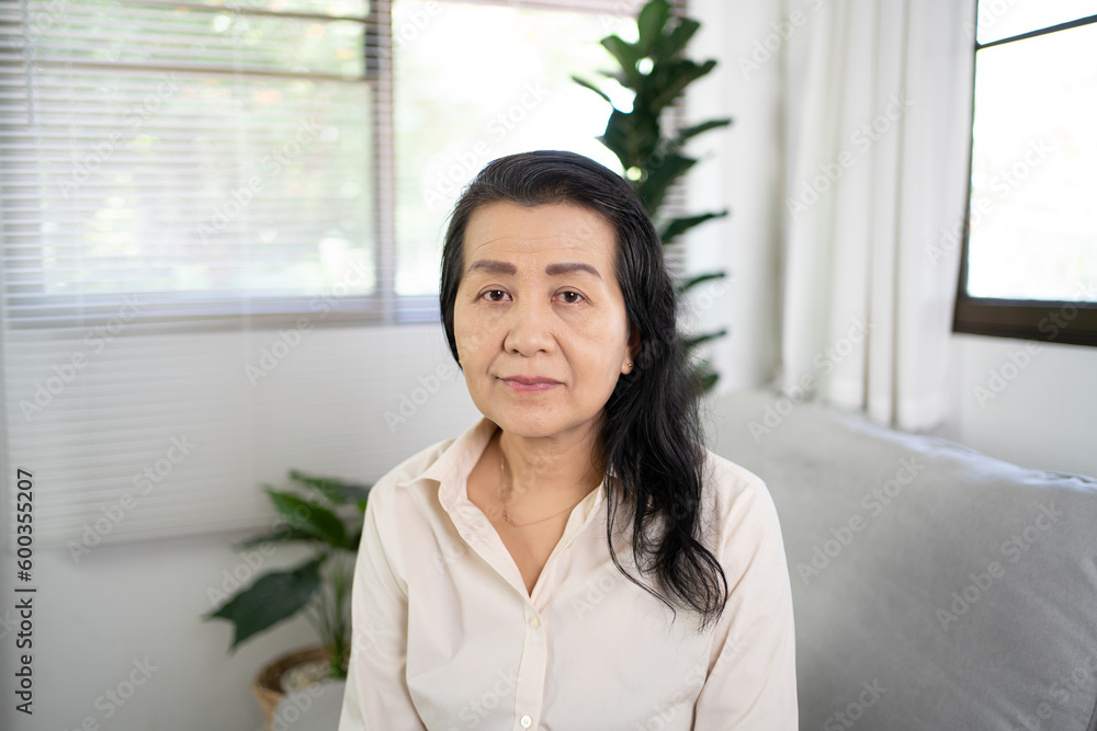 Portrait of Middle age Asian woman. smiling Beautiful mature asian woman. business lady Portrait of Middle age Asian woman. smiling Beautiful mature asian woman. business lady