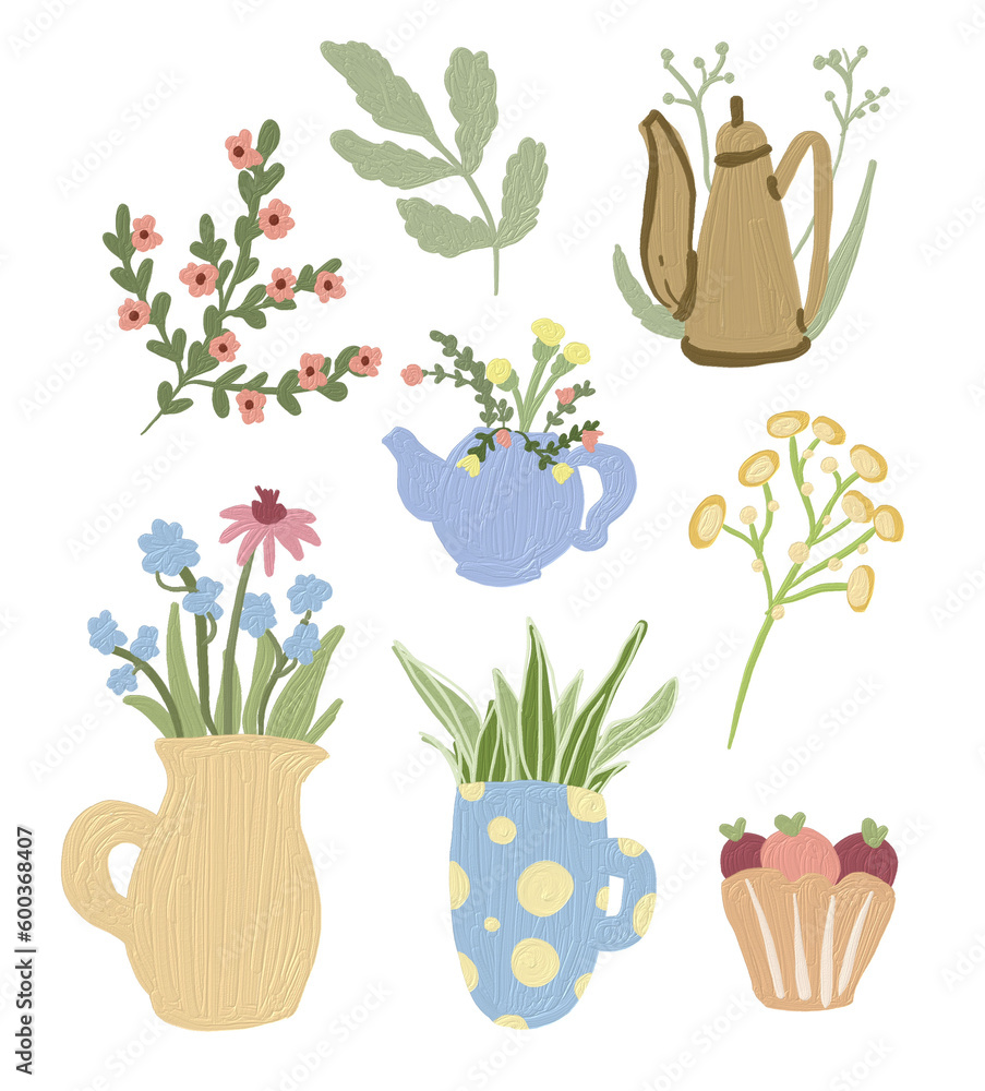 set of flower set of flower
