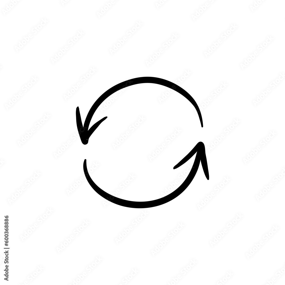 Arrow sketchy design elements vector illustration Arrow sketchy design elements vector illustration