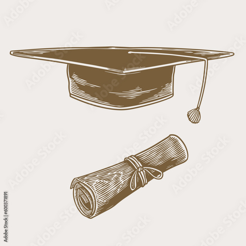 vintage education drawing engraving