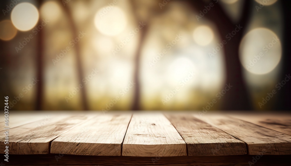 Mock up for space Empty dark wooden table in front of abstract blurred bokeh background for display selective focus Mock up for space Empty dark wooden table in front of abstract blurred bokeh background for display selective focus