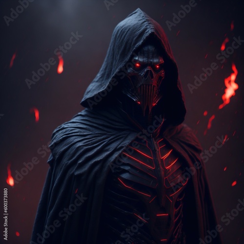 Sith Lord with death Mask photo