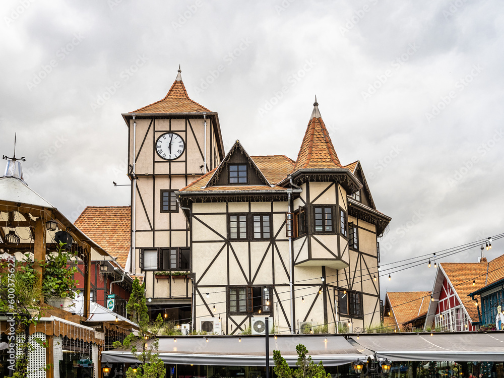 German Village Park, Parque Vila Germanica, site of Blumenau Oktoberfest at Blumenau, Santa Catarina, Brazil. German Village Park, Parque Vila Germanica, site of Blumenau Oktoberfest at Blumenau, Santa Catarina, Brazil.