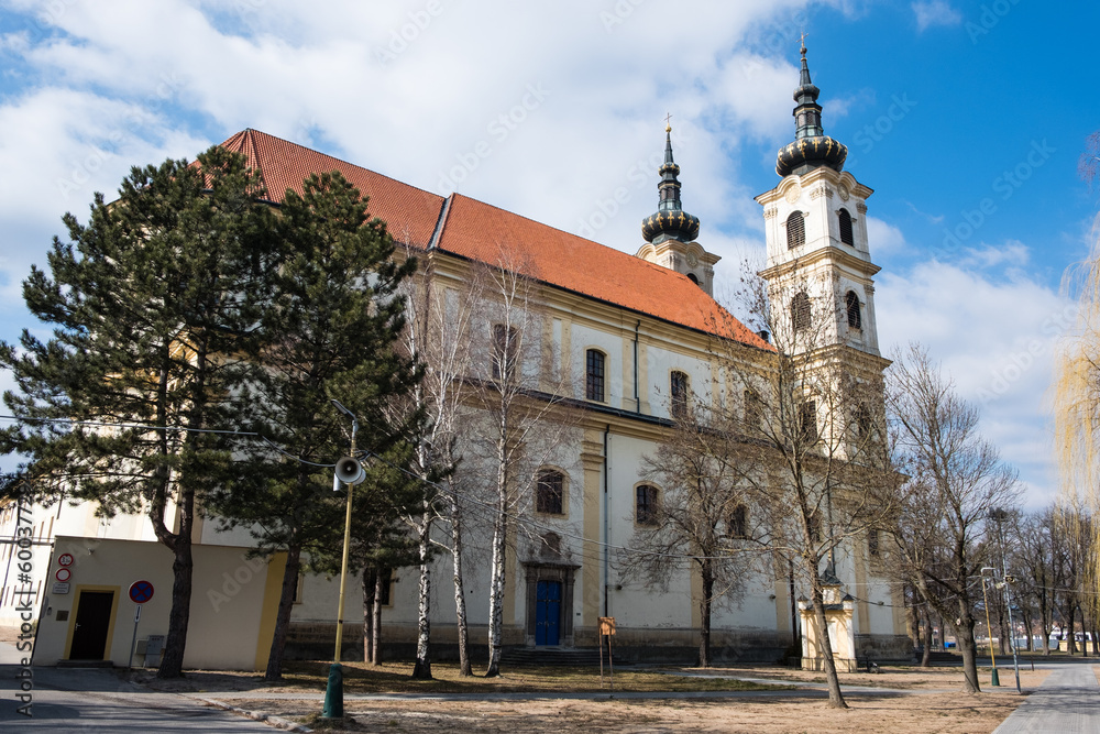 Obraz premium Basilica minor in Sastin-Straze, Slovak republic. Famous Religious architecture