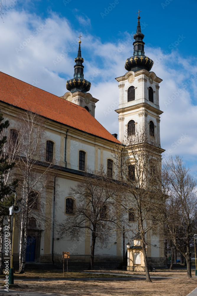 Obraz premium Basilica minor in Sastin-Straze, Slovak republic. Famous Religious architecture
