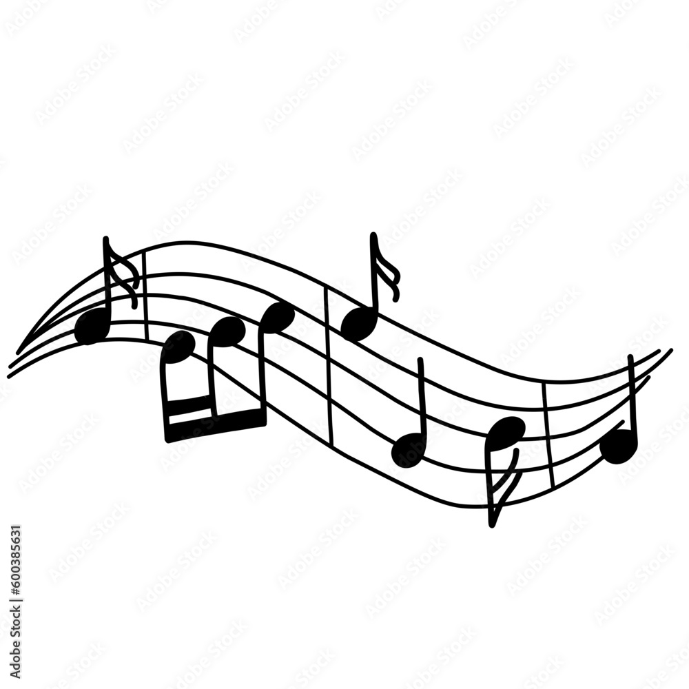 Decorative Luxury Music Notes Decorative Luxury Music Notes