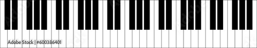 Grand keyboard for music. Piano keyboard. PNG