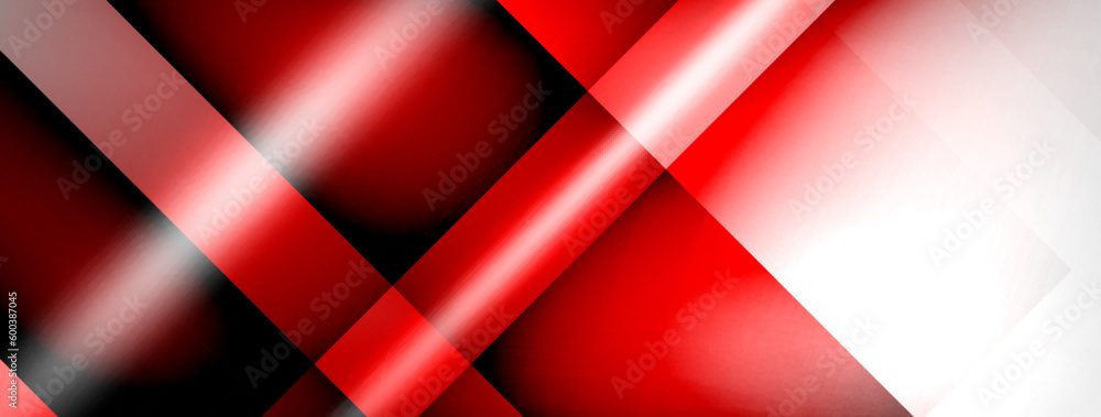 Fototapeta premium Abstract lines geometric techno background layout