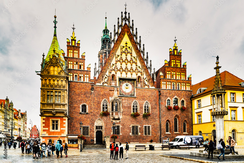 Fototapeta premium Breslau, Niederschlesien, Polen
