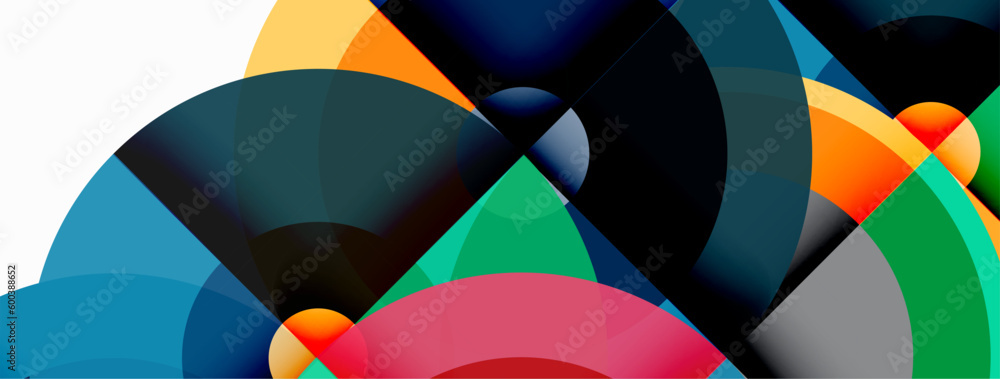Circle trendy minimal geometric abstract background. Vector Illustration For Wallpaper, Banner, Background, Card, Book Illustration, landing page Circle trendy minimal geometric abstract background. Vector Illustration For Wallpaper, Banner, Background, Card, Book Illustration, landing page