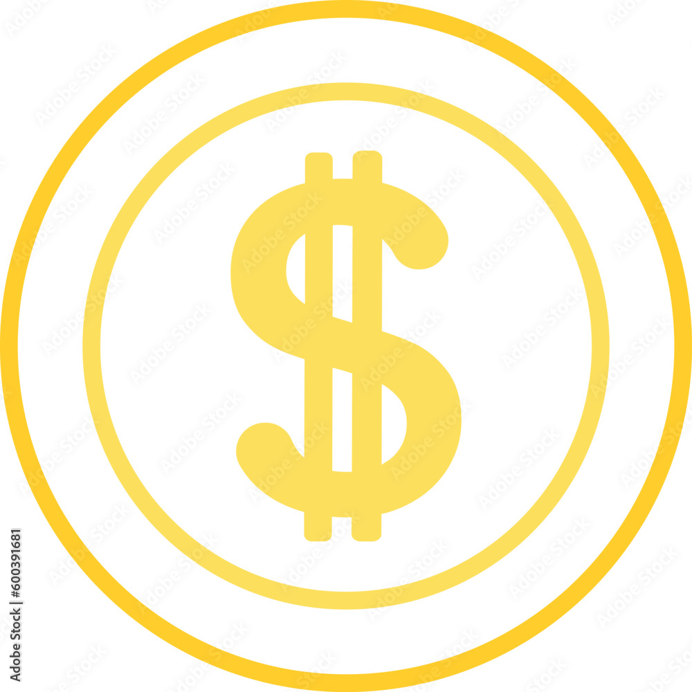 Dollar Currency icon coin - For presentation, graphic design, mobile application, web design, infographics, UI. Editable Stroke. Vector illustration. Dollar Currency icon coin - For presentation, graphic design, mobile application, web design, infographics, UI. Editable Stroke. Vector illustration.