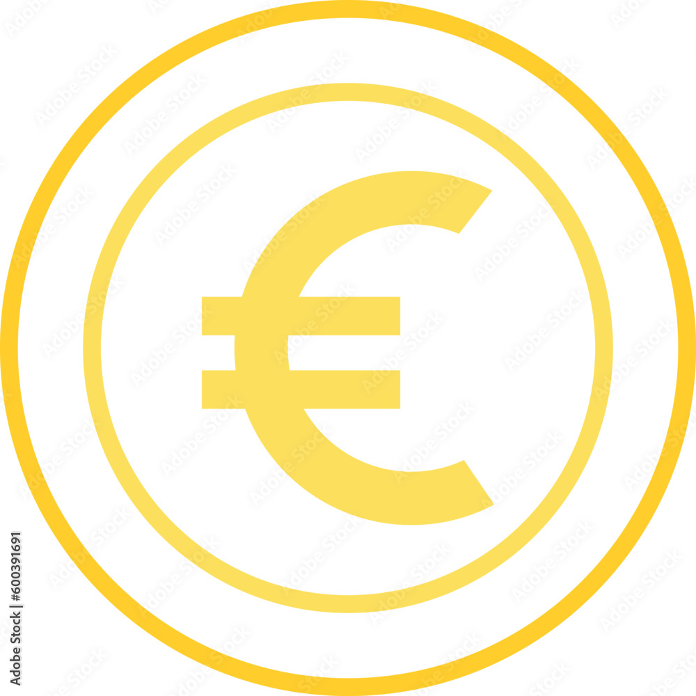 Euro Currency icon coin - For presentation, graphic design, mobile application, web design, infographics, UI. Editable Stroke. Vector illustration. Euro Currency icon coin - For presentation, graphic design, mobile application, web design, infographics, UI. Editable Stroke. Vector illustration.