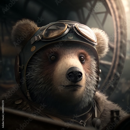 Bear pilot photo