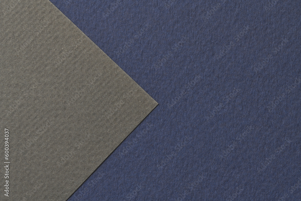 Rough kraft paper background, paper texture gray blue colors. Mockup with copy space for text Rough kraft paper background, paper texture gray blue colors. Mockup with copy space for text