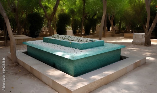 Tomb of the arabian royal family. generative AI