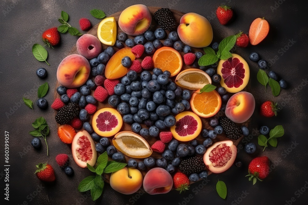 fruits and berries fruits and berries