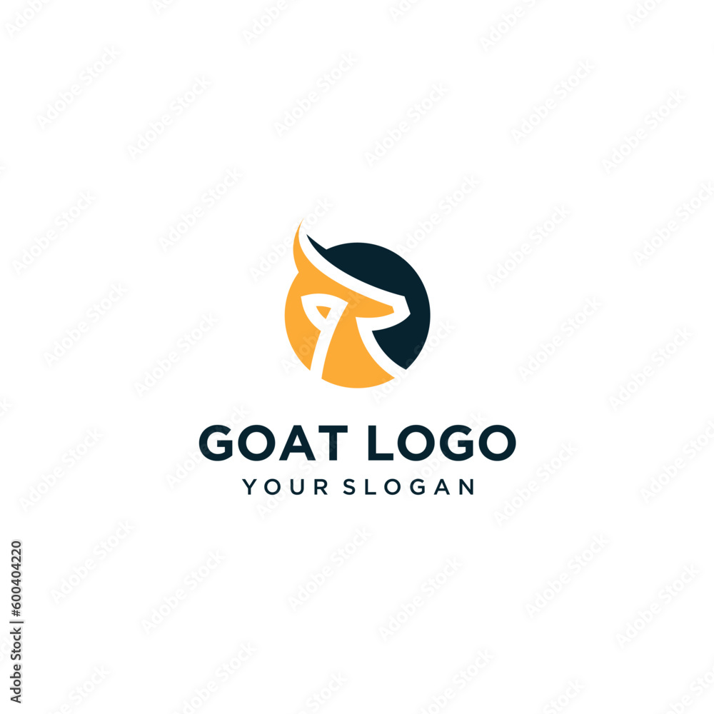 goat logo design with letter r inspiration goat logo design with letter r inspiration