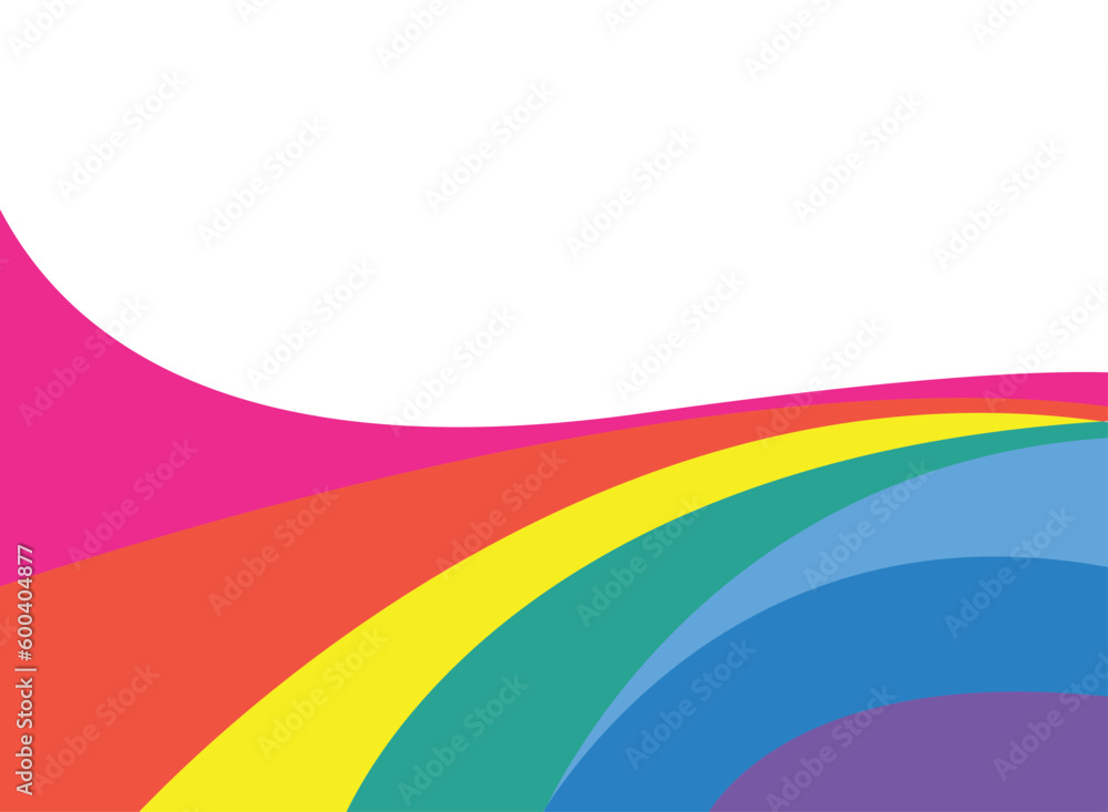 Colorful Abstract Background Rainbow Lines Colorful Abstract Background Rainbow Lines