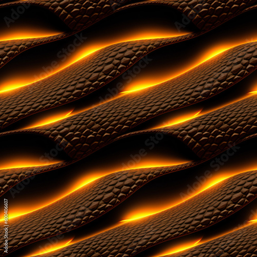 Abstract 3D snakes, Seamles...