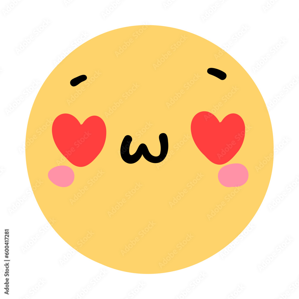 Fototapeta premium cute emoji