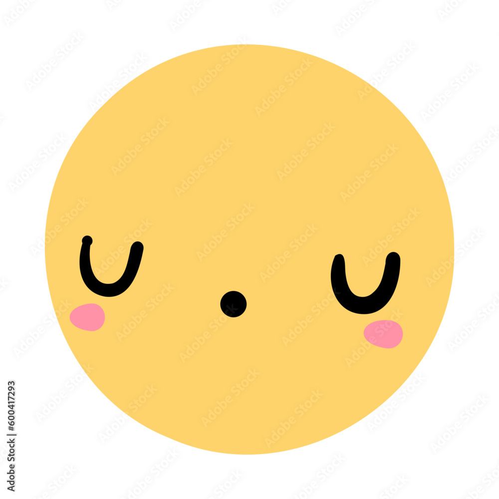 Obraz premium cute emoji