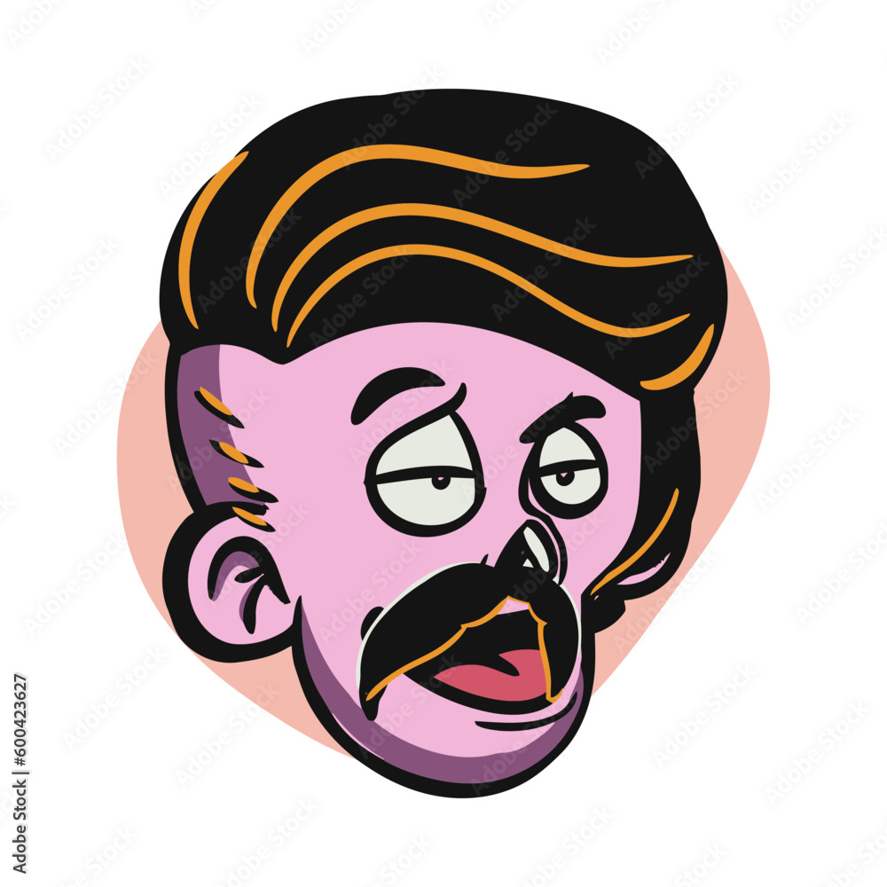 face zombie cartoon illustration for logo, emoticon, esport mascot. vector for t-shirt and sticker design.
face zombie cartoon illustration for logo, emoticon, esport mascot. vector for t-shirt and sticker design.