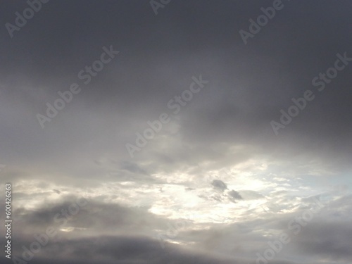 Fototapeta Naklejka Na Ścianę i Meble -  A cloudy grey day