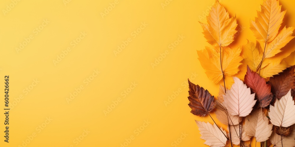 autumn leaf, chestnut, pumpkin with generative ai autumn leaf, chestnut, pumpkin with generative ai