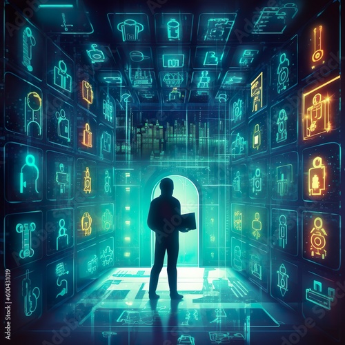 cybersecurity computer vernetzung
