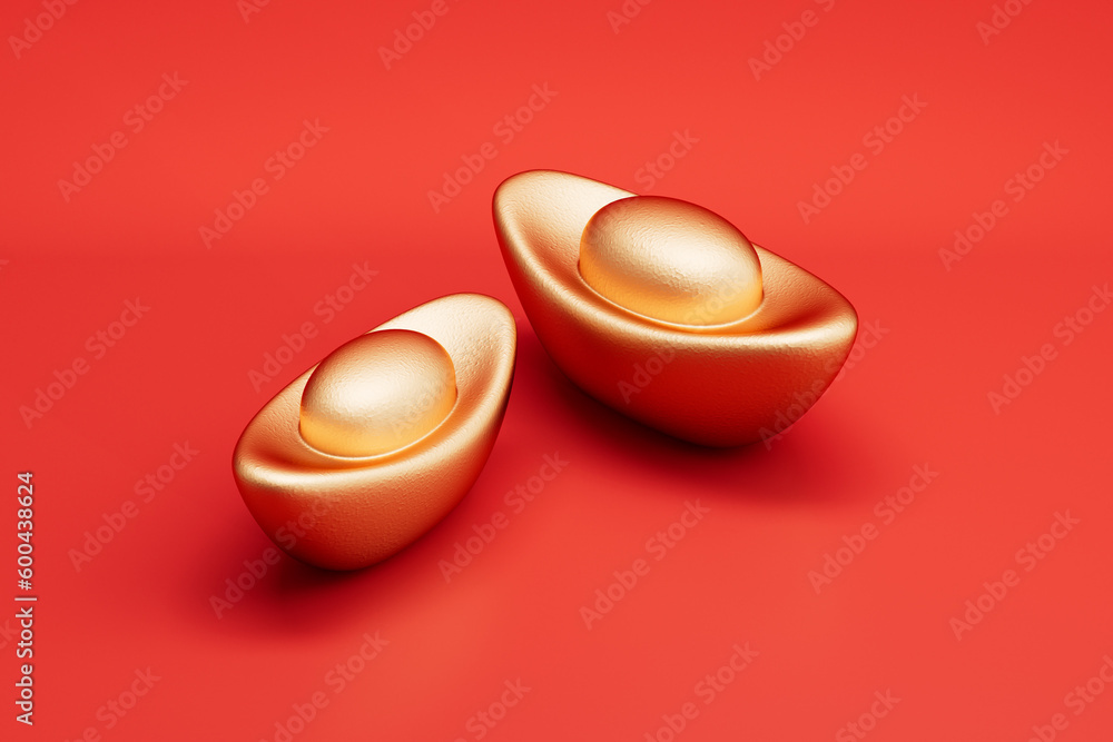 3d rendering chinese style background