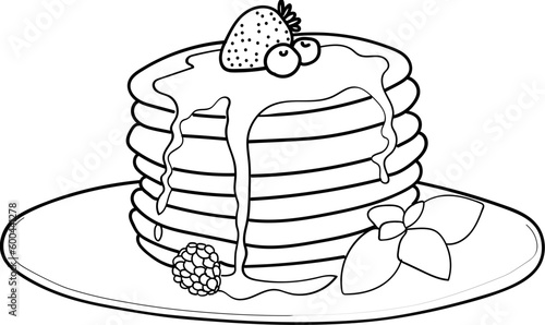 Pancakes Outline