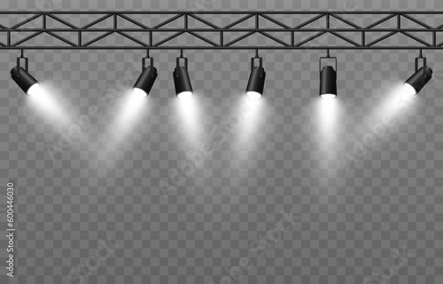 Vector light sources. Light from a spotlight png. Studio, studio lighting png. Spotlight png. White light. Light effect.