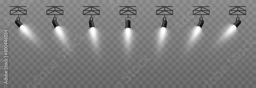 Vector light sources. Light from a spotlight png. Studio, studio lighting png. Spotlight png. White light. Light effect.