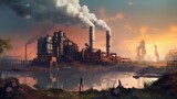 National pollution control day. Generative Ai