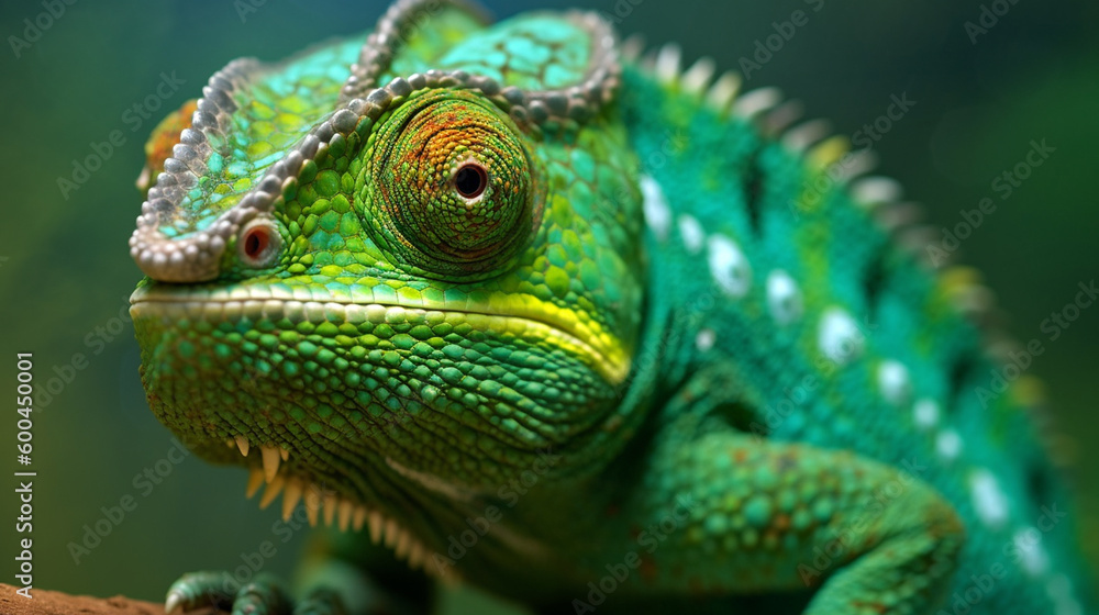 green lizard on a branch green lizard on a branch