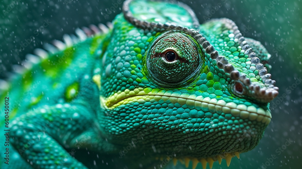 green iguana on a branch green iguana on a branch