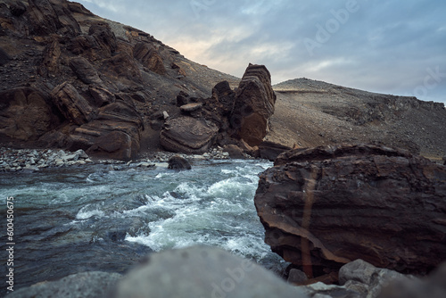 Some awesome rock formations in iceland.