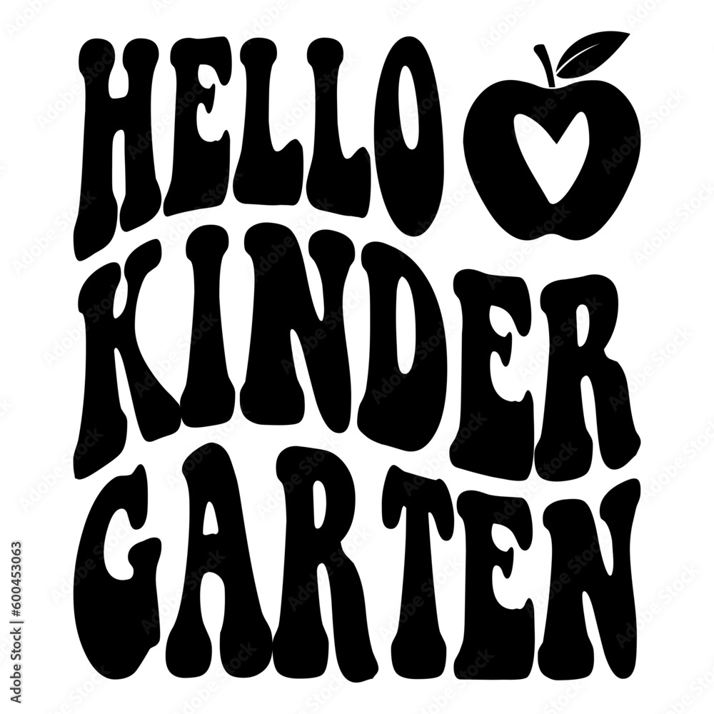Hello Kindergarten svg Hello Kindergarten svg