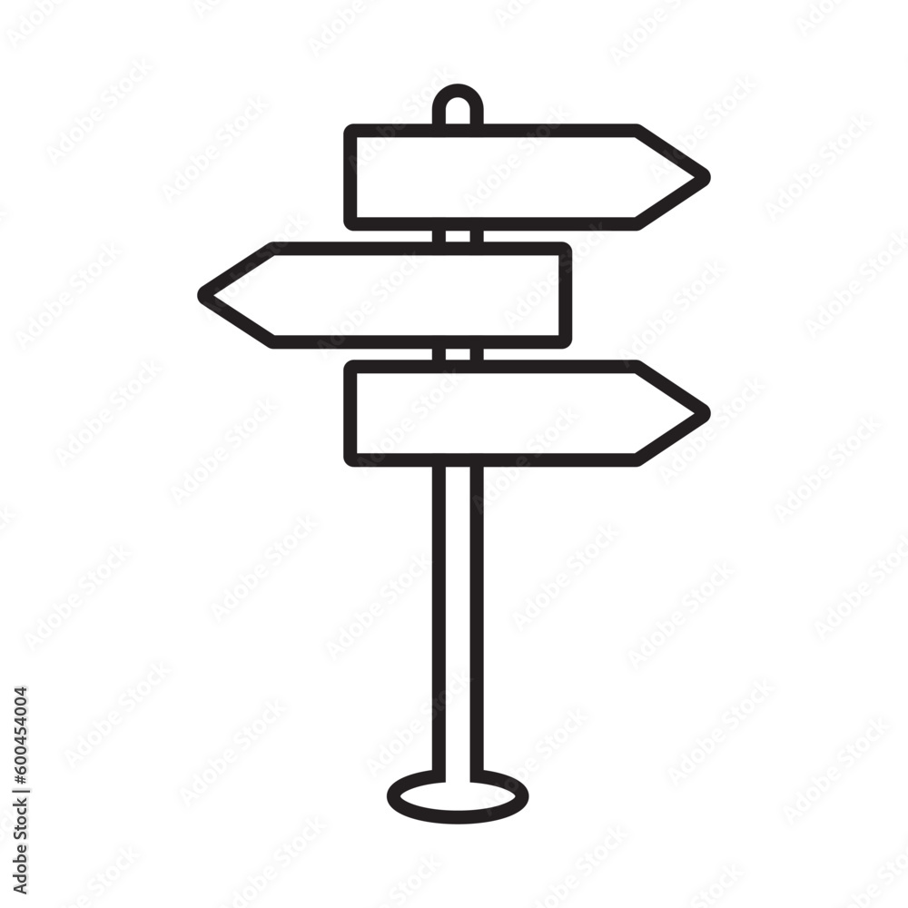 signpost icon signpost icon