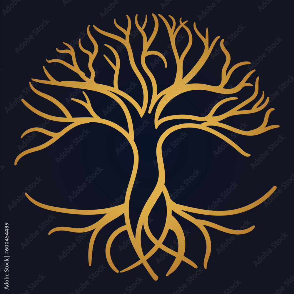 Obraz premium Tree of Life , Yggdrasil vector 