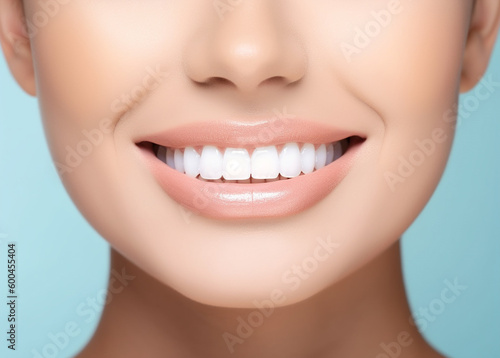 close up of a woman smiling