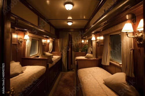 luxurious sleeping train © Arthur