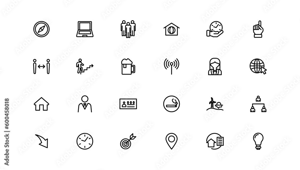 Business icons. Business and Finance web icons in line style. Money, bank, contact, infographic. Icon collection. Business icons. Business and Finance web icons in line style. Money, bank, contact, infographic. Icon collection.